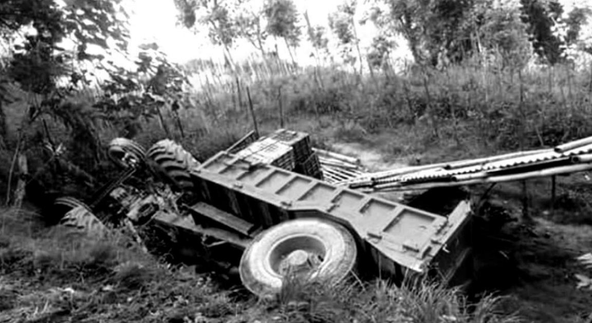 ट्र्याक्टर पल्टिदा दुईको मृत्यु